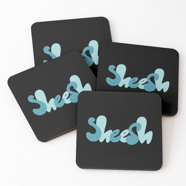 Item preview, Blue “Sheesh” Quote designed and sold by JadedLilacsArt.