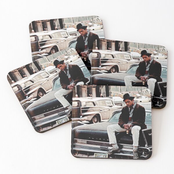 Item preview, Harlem Art of Young Man on Cadillac Fleetwood  designed and sold by harlemstyles.