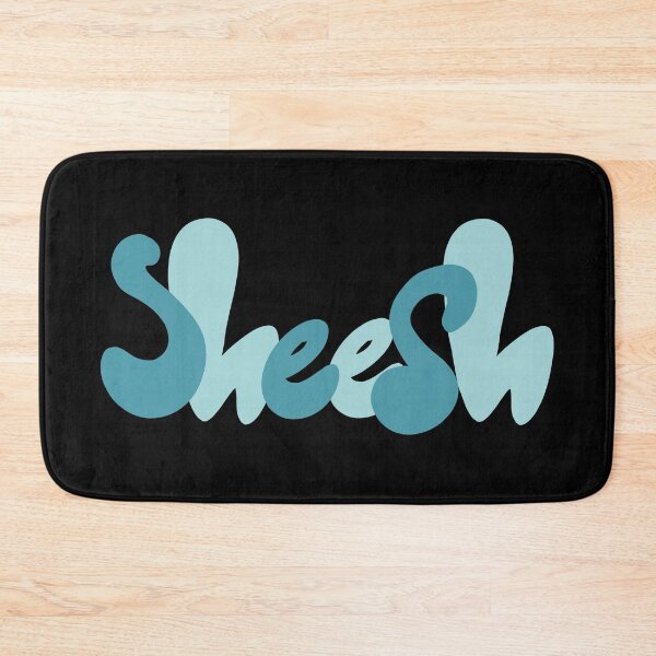 Item preview, Blue “Sheesh” Quote designed and sold by JadedLilacsArt.