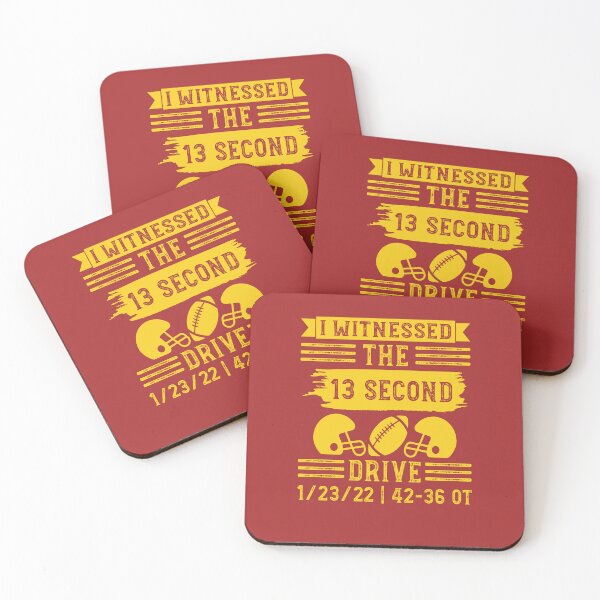 Item preview, I Witnessed The 13 Second Drive, Funny Football Quote designed and sold by Estrytee.