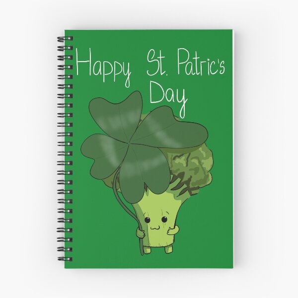 Item preview, Happy St. Patric's Day Cute Broccoli Art designed and sold by BigFatMistake.