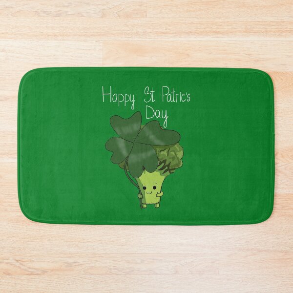 Item preview, Happy St. Patric's Day Cute Broccoli Art designed and sold by BigFatMistake.