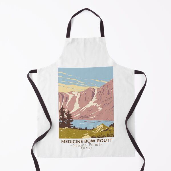 Item preview, Medicine Bow - Routt National Forest Vintage designed and sold by KrisSidDesigns.