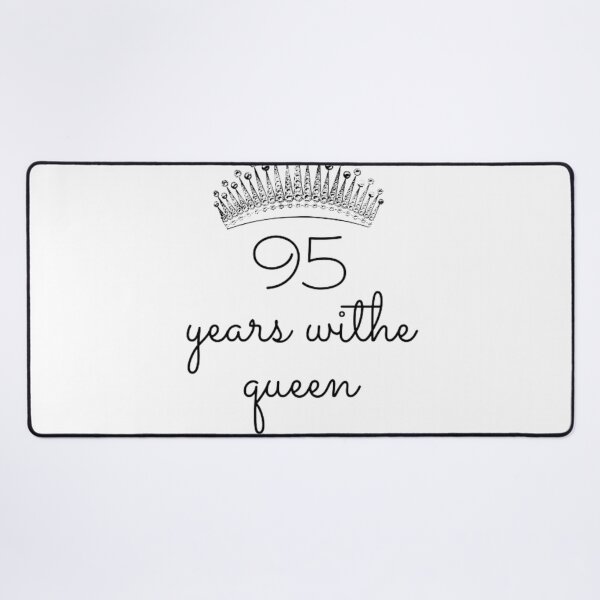 Item preview, queen - 95 years with queen - Crown designed and sold by covid50.