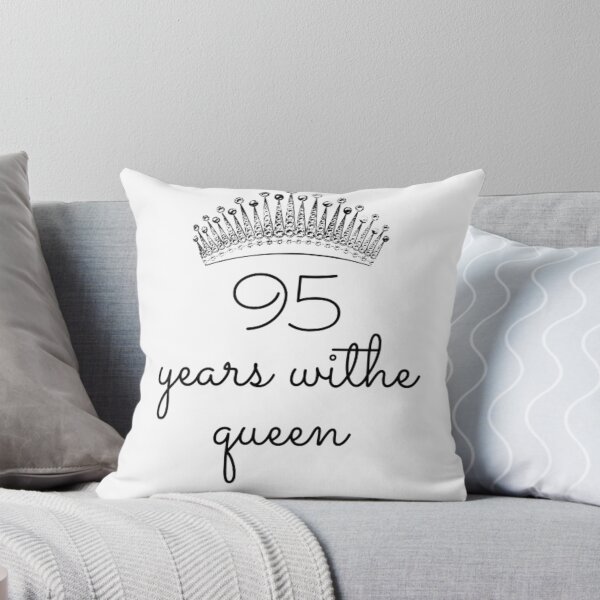 Item preview, queen - 95 years with queen - Crown designed and sold by covid50.