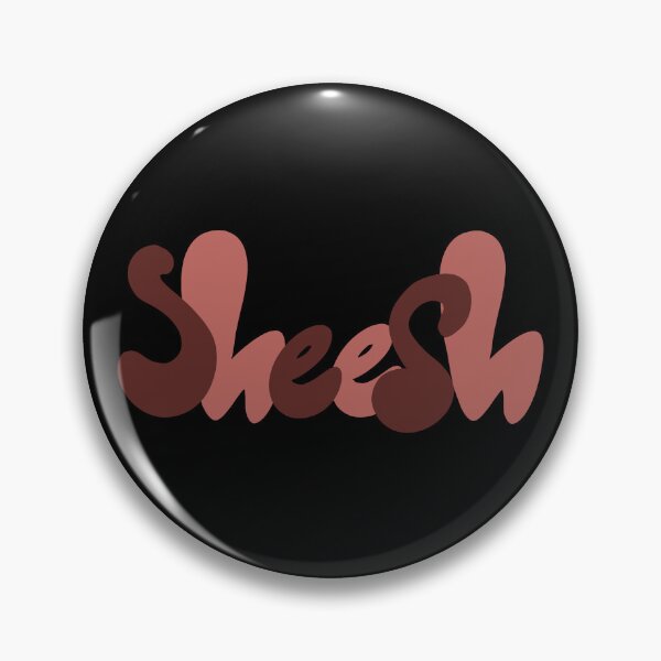 Item preview, Red “Sheesh” Quote designed and sold by JadedLilacsArt.
