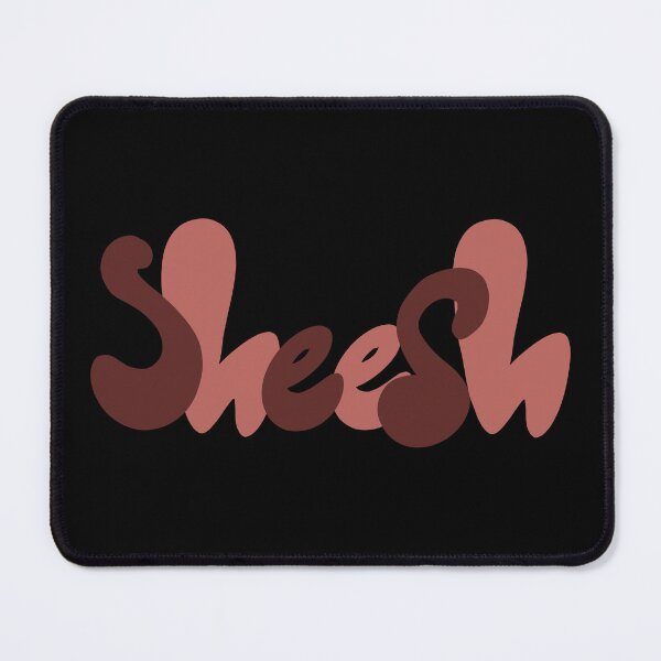 Item preview, Red “Sheesh” Quote designed and sold by JadedLilacsArt.