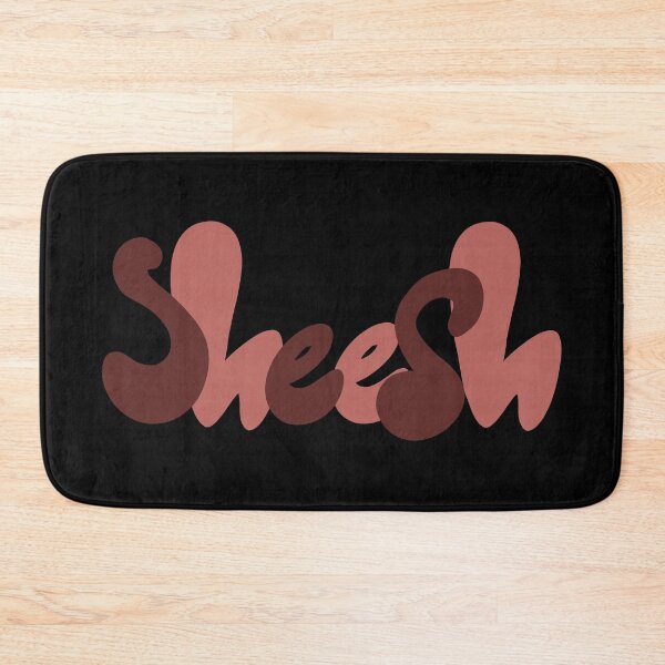 Item preview, Red “Sheesh” Quote designed and sold by JadedLilacsArt.