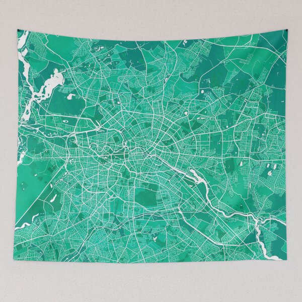 Item preview, Berlin City Map of Germany - Watercolor designed and sold by deMAP.