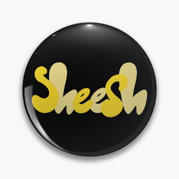 Item preview, Yellow “Sheesh” Quote designed and sold by JadedLilacsArt.