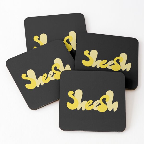 Item preview, Yellow “Sheesh” Quote designed and sold by JadedLilacsArt.