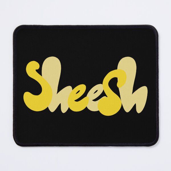 Item preview, Yellow “Sheesh” Quote designed and sold by JadedLilacsArt.