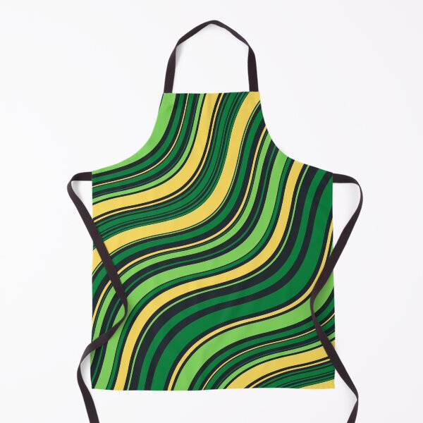 Item preview, Patrón de onda verde, psicodélico designed and sold by Hilary Thwaites.