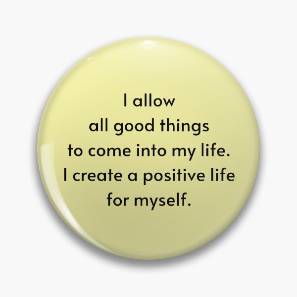 Item preview, I Allow All Good Things To Come Into My Life - Manifest Abundance designed and sold by Manifest-Life.