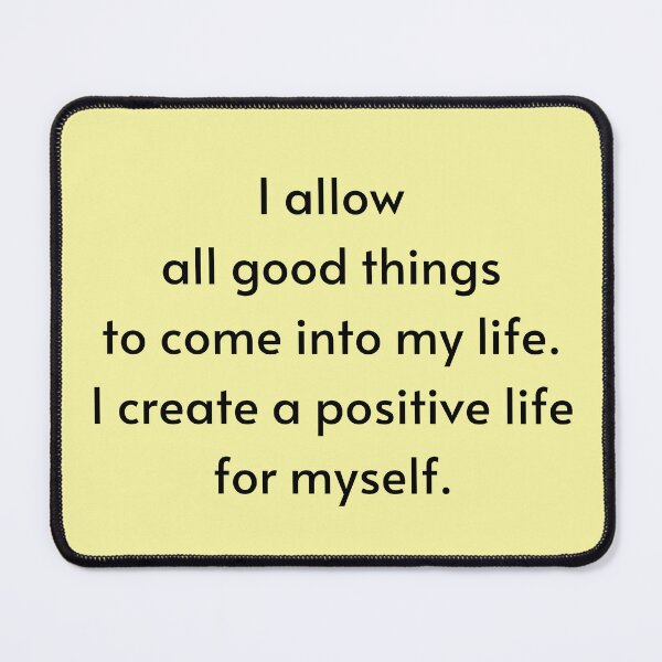 Item preview, I Allow All Good Things To Come Into My Life - Manifest Abundance designed and sold by Manifest-Life.