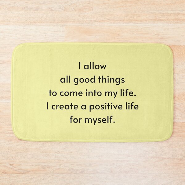 Item preview, I Allow All Good Things To Come Into My Life - Manifest Abundance designed and sold by Manifest-Life.