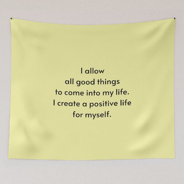 Item preview, I Allow All Good Things To Come Into My Life - Manifest Abundance designed and sold by Manifest-Life.