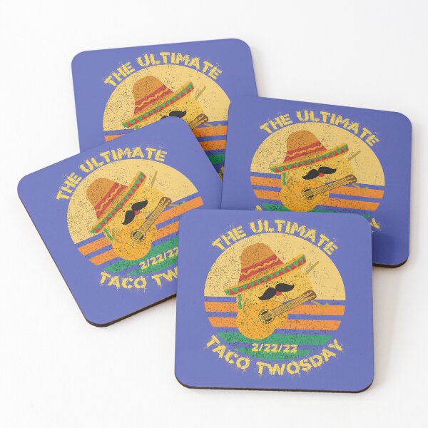 Item preview, The Ultimate Taco Twosday 2022 Taco With A Hat Playing The Guitar In Blue  designed and sold by LuckyKermit.