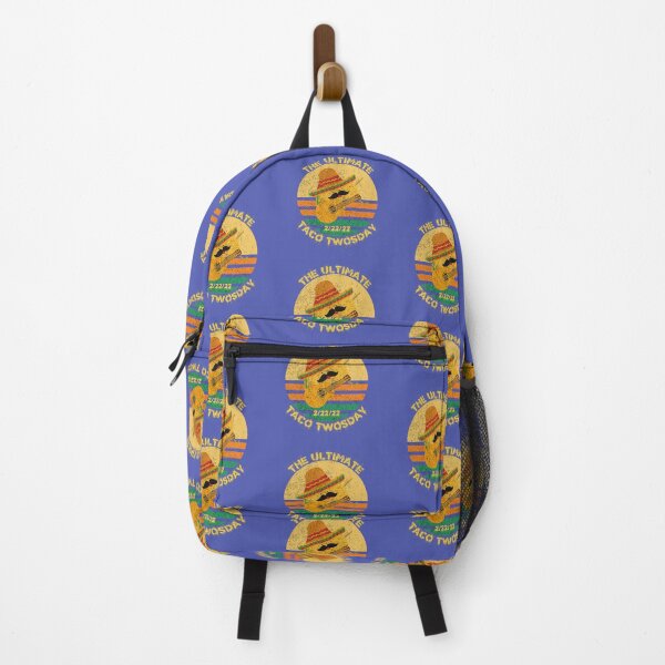 Item preview, The Ultimate Taco Twosday 2022 Taco With A Hat Playing The Guitar In Blue designed and sold by LuckyKermit.