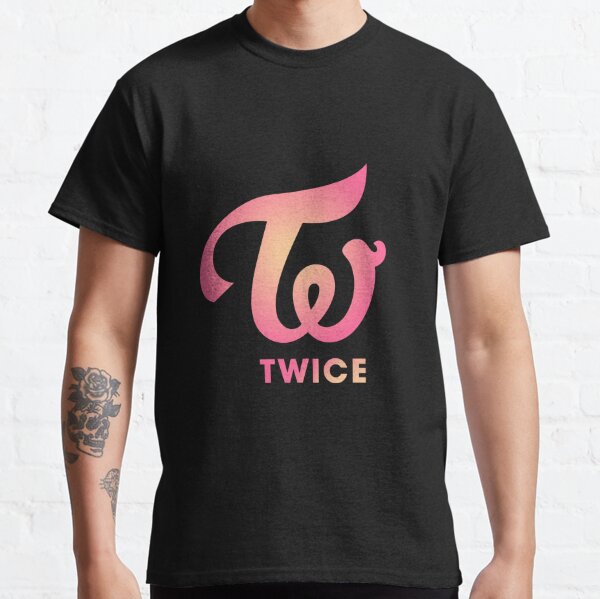 Pink Sparkling T-Shirt | Chaeyoung - Twice One Size