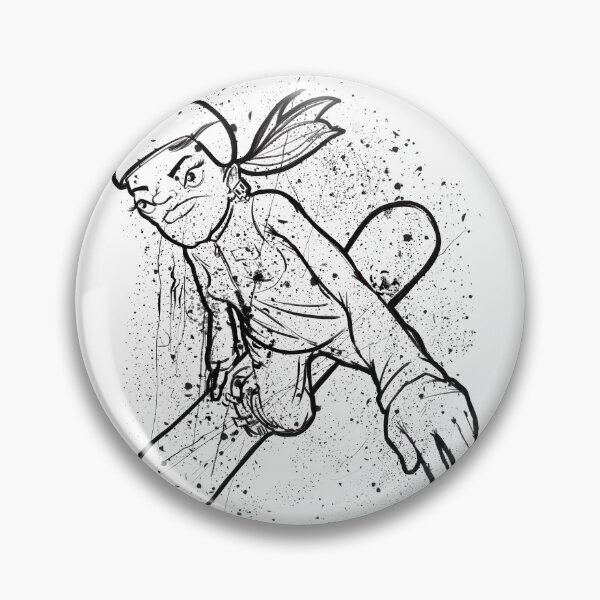 Item preview, Snowboard girl freestyle jump designed and sold by motylanoga.