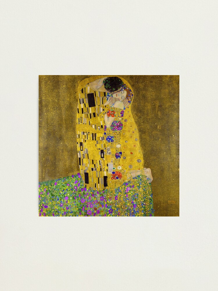 Alternate view of The Kiss - Gustav Klimt Photographic Print