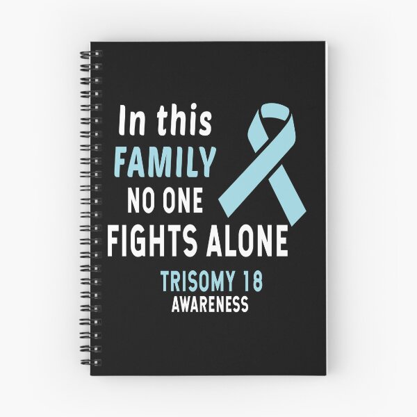 Item preview, In This Family Nobody Fights Alone Trisomy 18 designed and sold by Color-Sparkle.