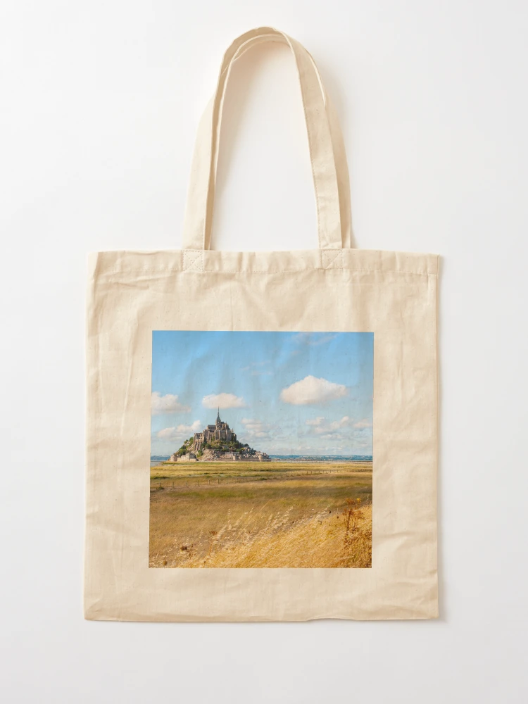 ★Le Mont Saint Michel★ ARMANCE TOTE BAG_Blue Le Mont St. Michel Armance Tote Large - Amber – Sloane Boutique