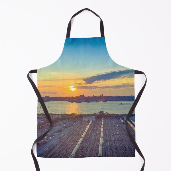 Item preview, Sunset, Hudson Yards, Manhattan, New York City designed and sold by eleonoraingrid.