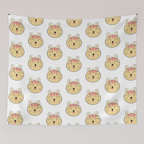 Item preview, Cute Yellow Cat designed and sold by koolCollective.