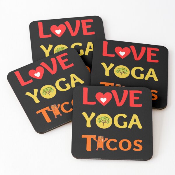 Item preview,  Funny All I Need love and yoga and tacos with cheese  All I Need love and yoga and tacos with cheese Funny Vintage cute taco Funny Valentines day for Coach designed and sold by bushra-tees.