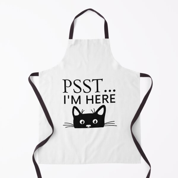 Item preview, Cute Kitten Psst I'm Here For Cat Lovers designed and sold by RihabPrint.