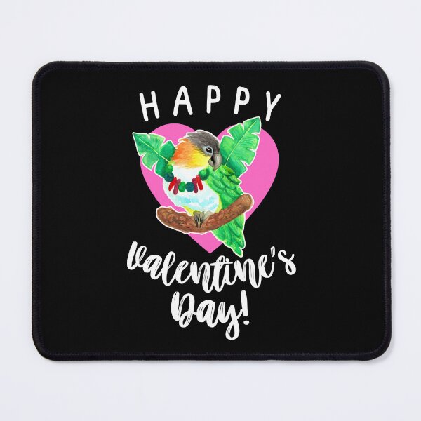 Item preview, Caique Happy Valentine's Day designed and sold by Ivy Lily Art.