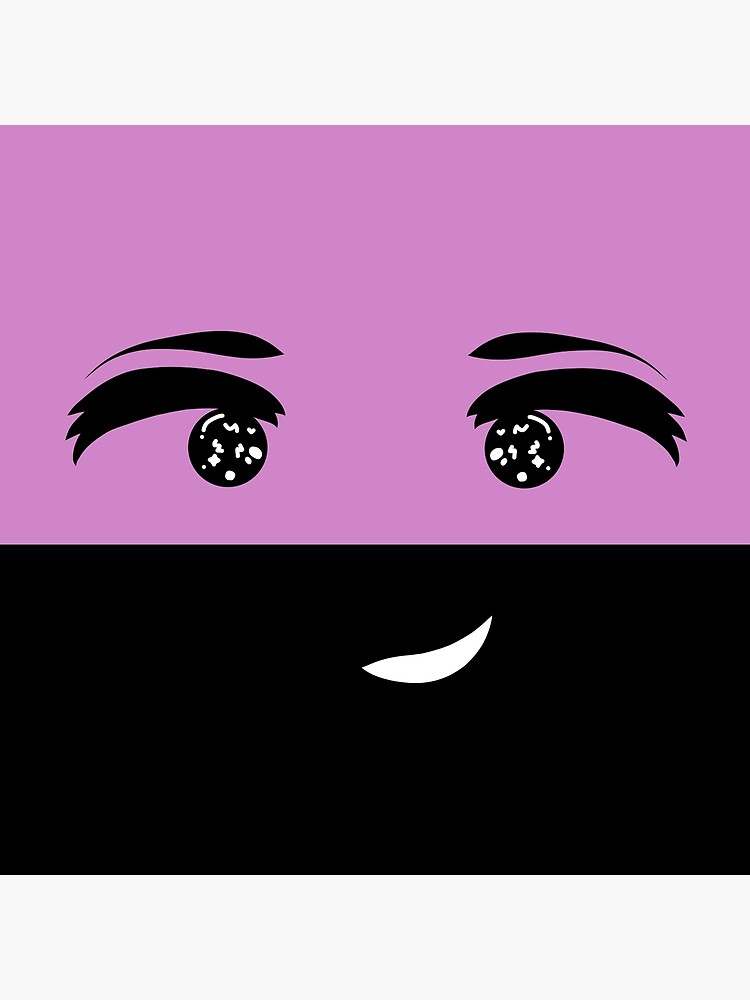 "Graphic Half Pink Half Black Face" Poster by STUDIO72 Redbubble