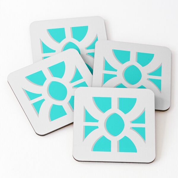 Item preview, Breeze Block Two Single Teal designed and sold by Owen1976.