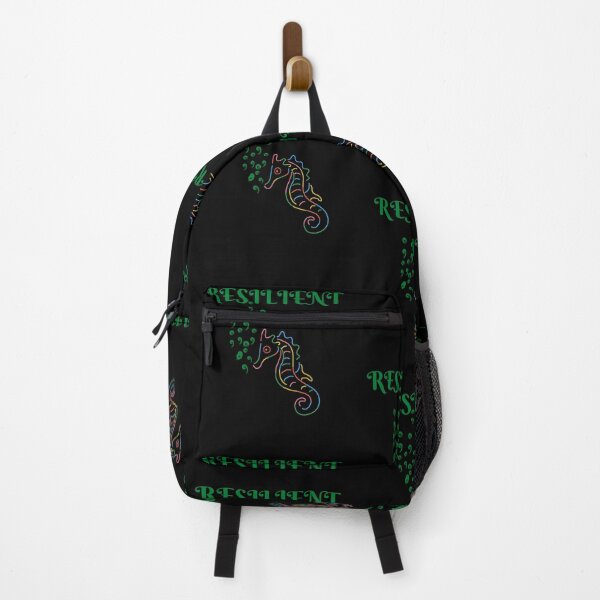 Item preview, Mental Health: “RESILIENT” like a sea horse … designed and sold by Enhanceinner “Living The Life”.