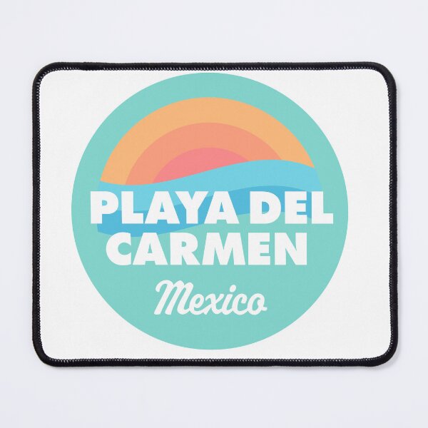 Item preview, Playa del Carmen Retro Beach Badge designed and sold by modeoftravel.