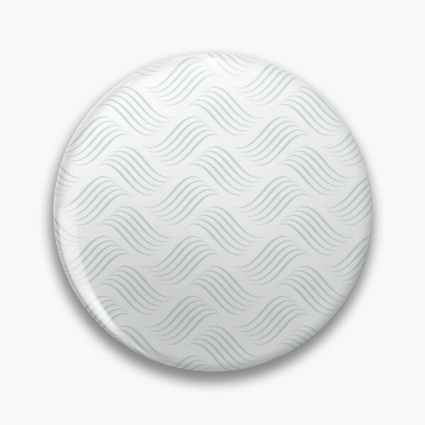 Item preview, Pastel Blue and White Wavy Tessellation Pattern - Coloro 2022 Popular Color Pure Water 088-88-09 designed and sold by ColorOfTheYears.