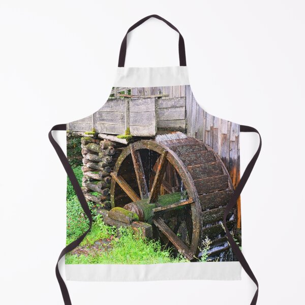 Item preview, The John Cable Grist Mill Wheel Cades Cove Great Smoky Mountains designed and sold by LisaWootenPhoto.