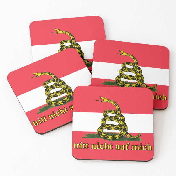 Item preview, österreichische Gadsden-Flagge (Austrian Gadsden Flag) designed and sold by JonathanR1994.