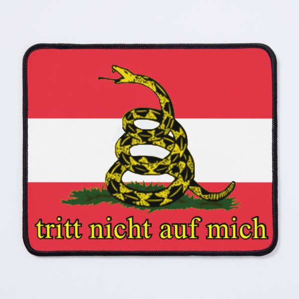 Item preview, österreichische Gadsden-Flagge (Austrian Gadsden Flag) designed and sold by JonathanR1994.