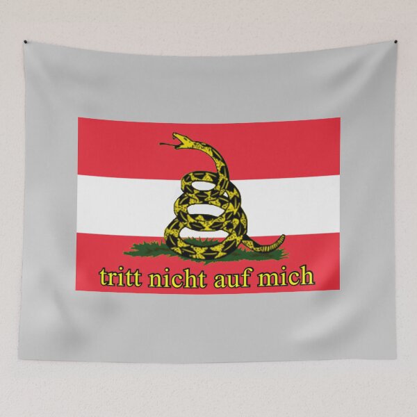 Item preview, österreichische Gadsden-Flagge (Austrian Gadsden Flag) designed and sold by JonathanR1994.