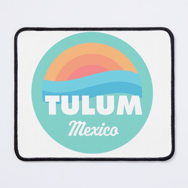 Item preview, Tulum Retro Beach Badge designed and sold by modeoftravel.