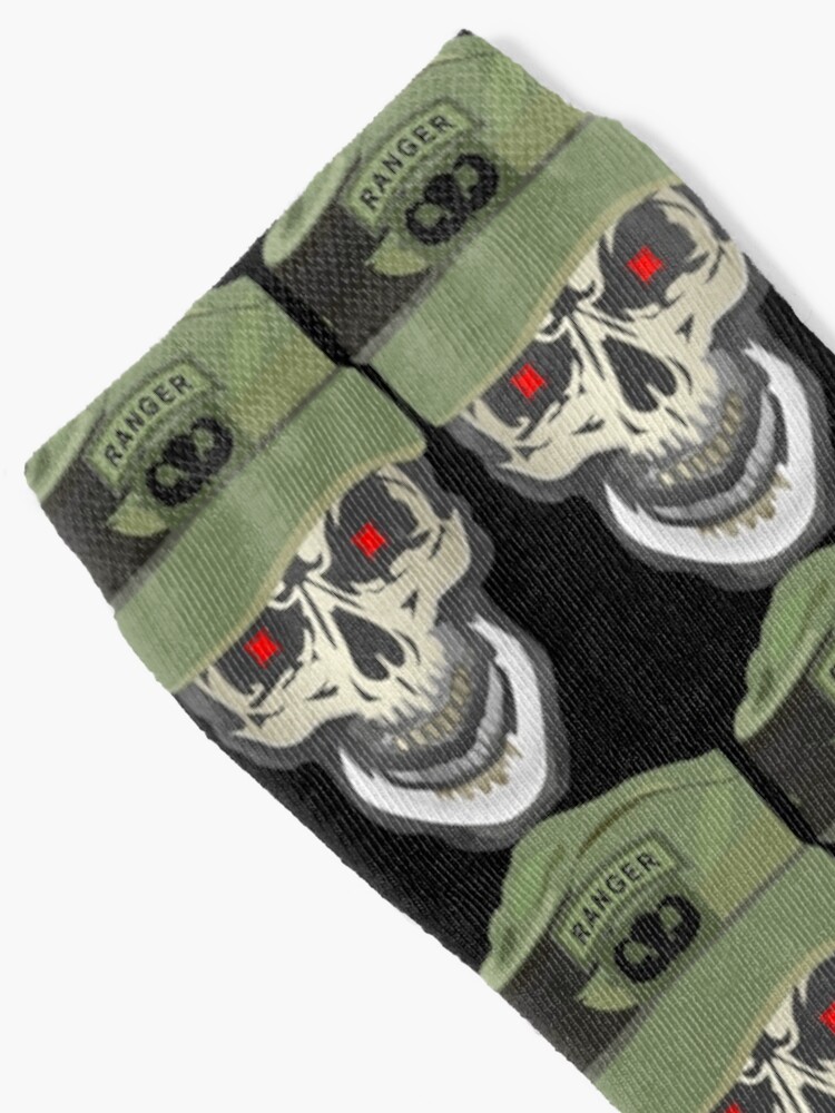 Thumbnail 2 of 5, Socks, Army - Ranger Patrol Cap - Skull - Ranger Airborne x 300 designed and sold by twix123844.