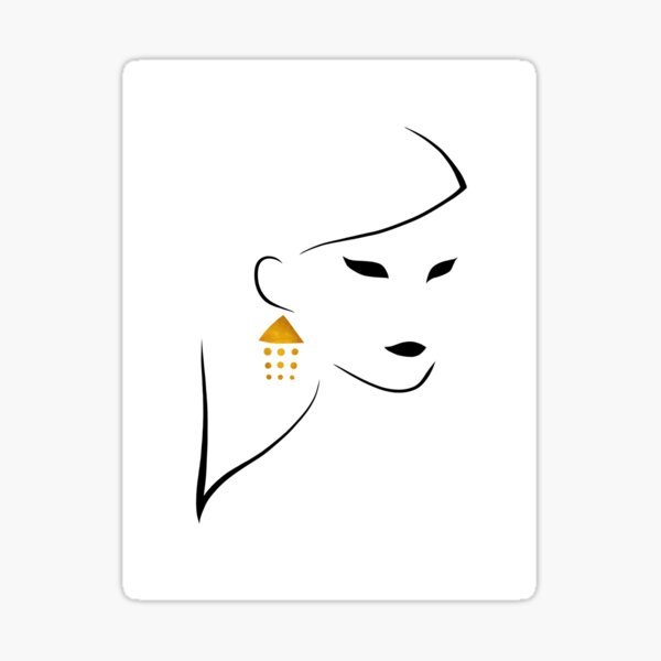 Earring Sticker