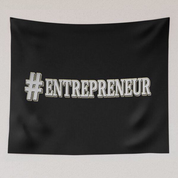 Item preview, "#ENTREPRENEUR" Design. Buy Now designed and sold by Health And Fitness Posts e-Store.