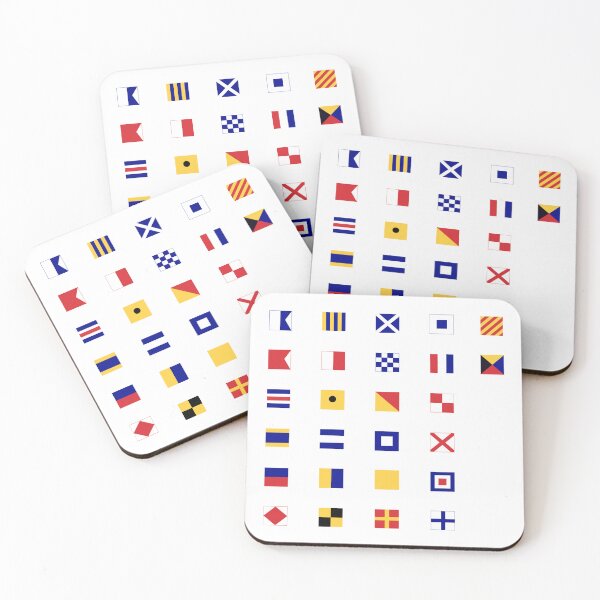Item preview, Maritime Flags, Minimalist designed and sold by Samantha  Woodford.