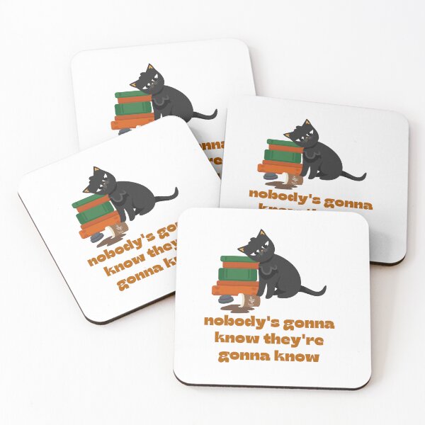 Item preview, Nobody's Gonna Know How Would They Know Trending Meme - Cute Funny Sneaky Kitten - Kitty Cat designed and sold by YANAY-FASHION.