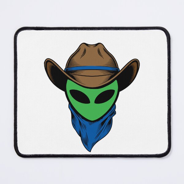 Item preview, Lil Grey Howdy- Green & Blue designed and sold by Nutmeg-Emporium.