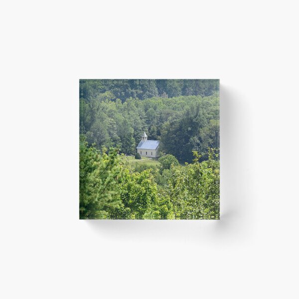 Item preview, Little White Church Nestled In The Forest designed and sold by LisaWootenPhoto.